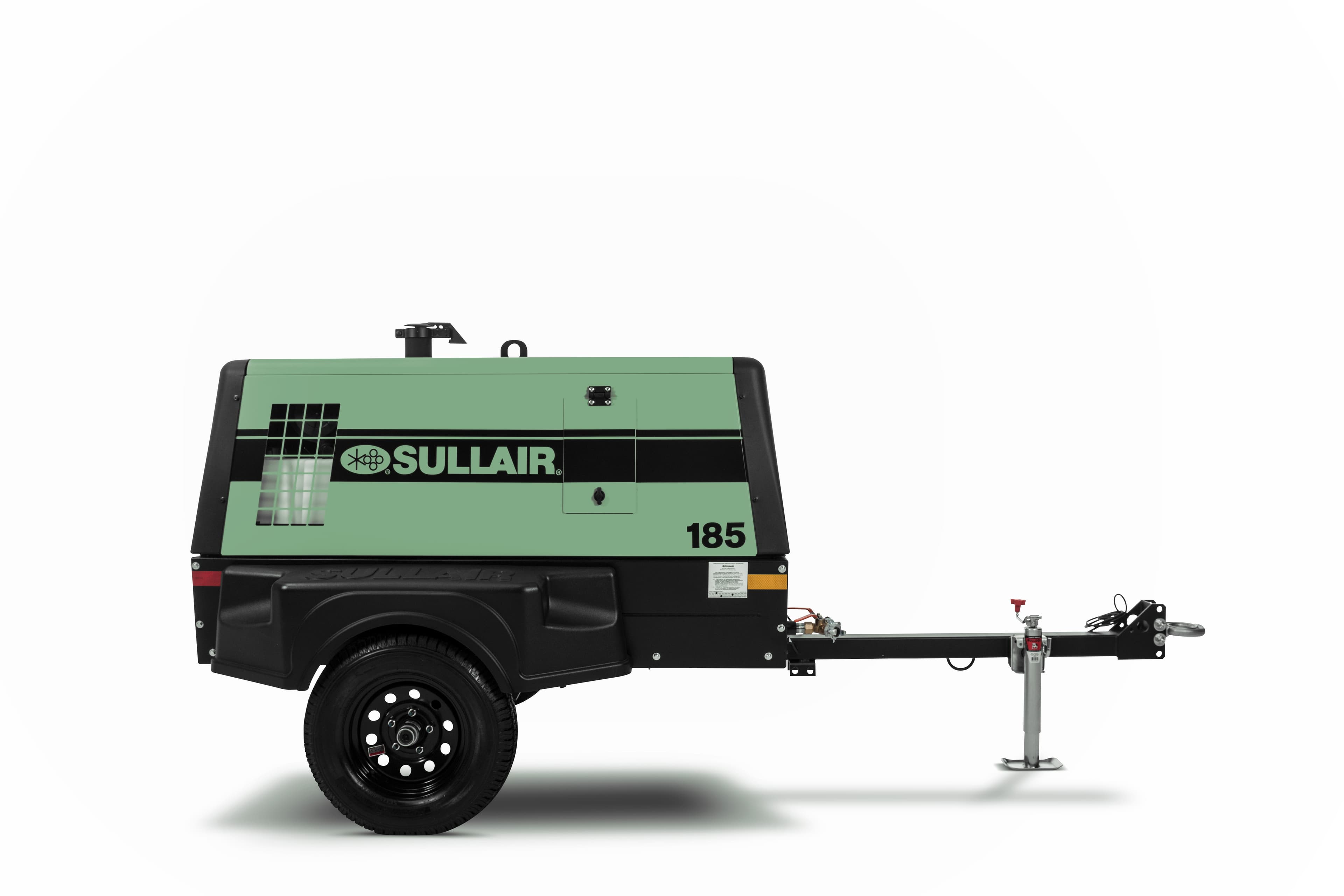 sullair 185 portable diesel air compressor